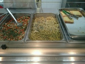 2016.06.20 Plat cordiale de légumes, haricots beuure, croque monsieur