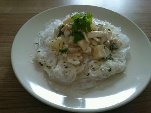 2016.06.2016 Poulet coco ananas vermicelles haricots mungo 5