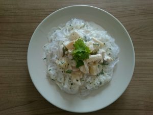 2016.06.2016 Poulet coco ananas vermicelles haricots mungo 6