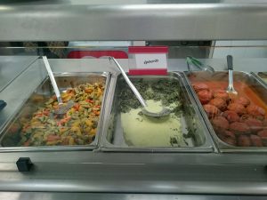 2016.06.24 plat, poêlée de légumes, épinards, tomates farcies