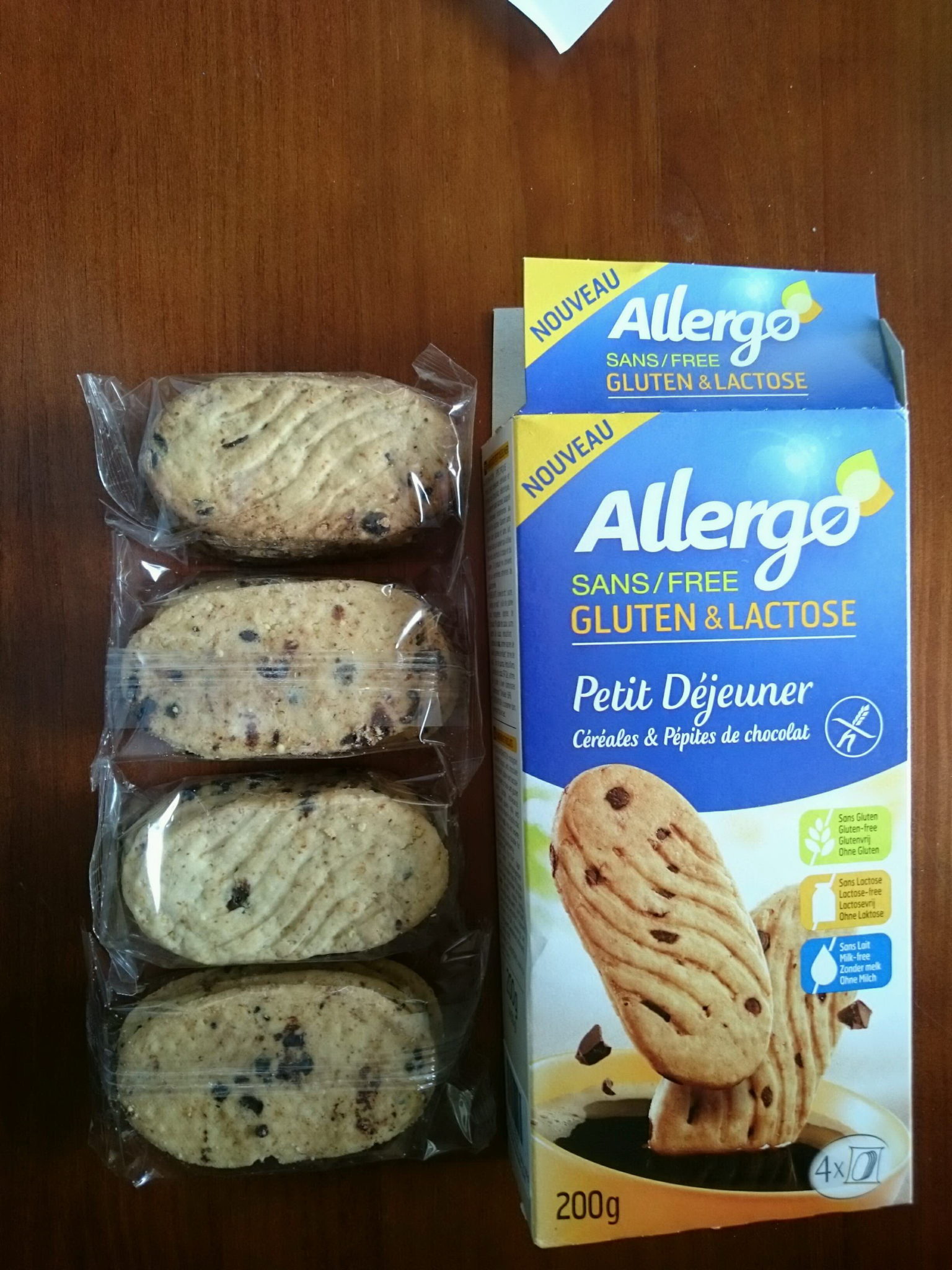Biscuits petit déjeuner ALLERGO 1