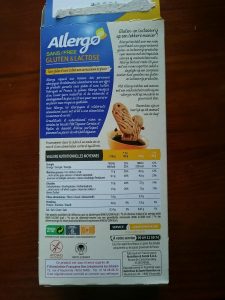 Biscuits petit déjeuner ALLERGO 2