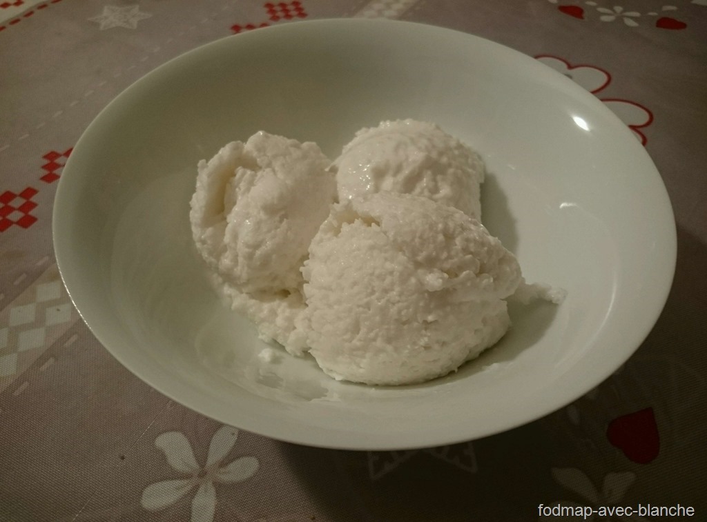 Recette Glace à la noix de coco pauvre en FODMAP, sans lactose 1[11]