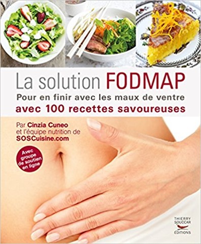 Livre La solution FODMAP par Cinzia Cuneo de SOSCuisine
