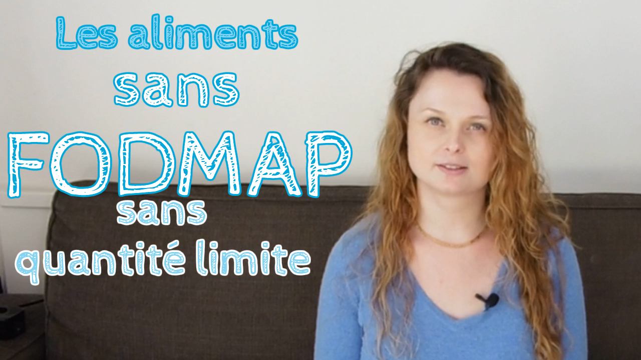 Les aliments sans FODMAP et donc sans quantité limite