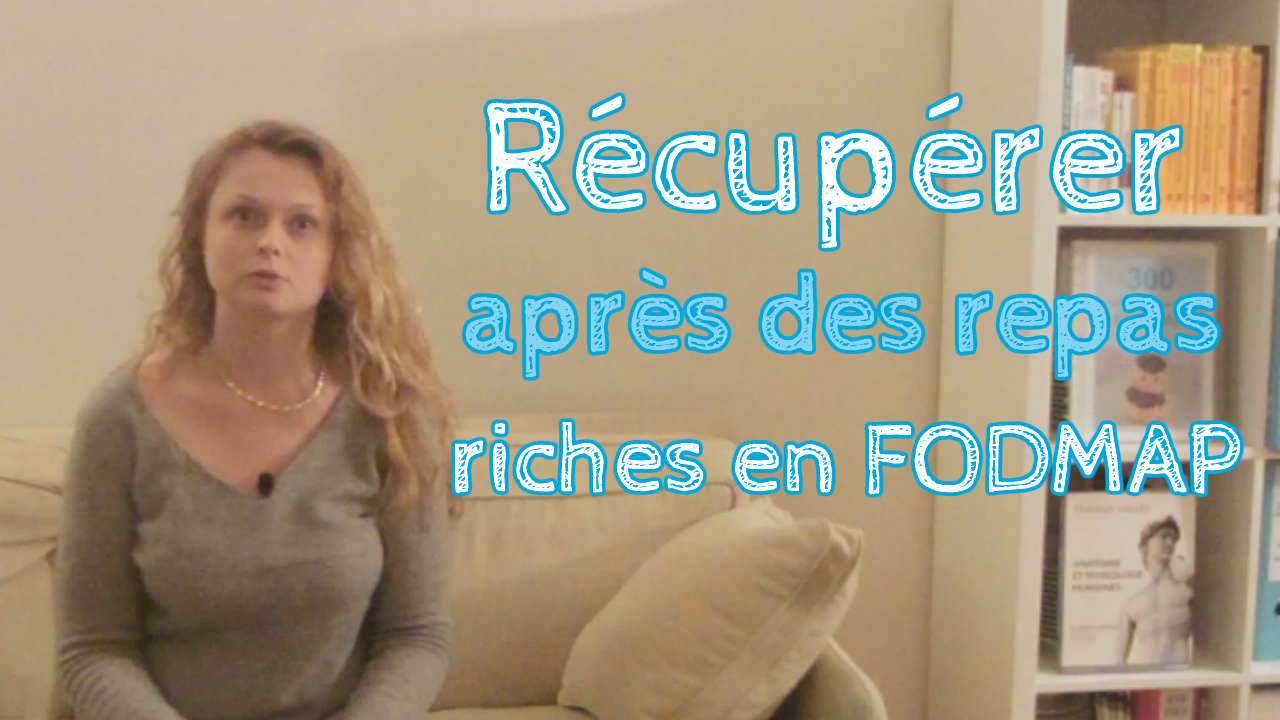 Comment récupérer après des repas riches en FODMAP