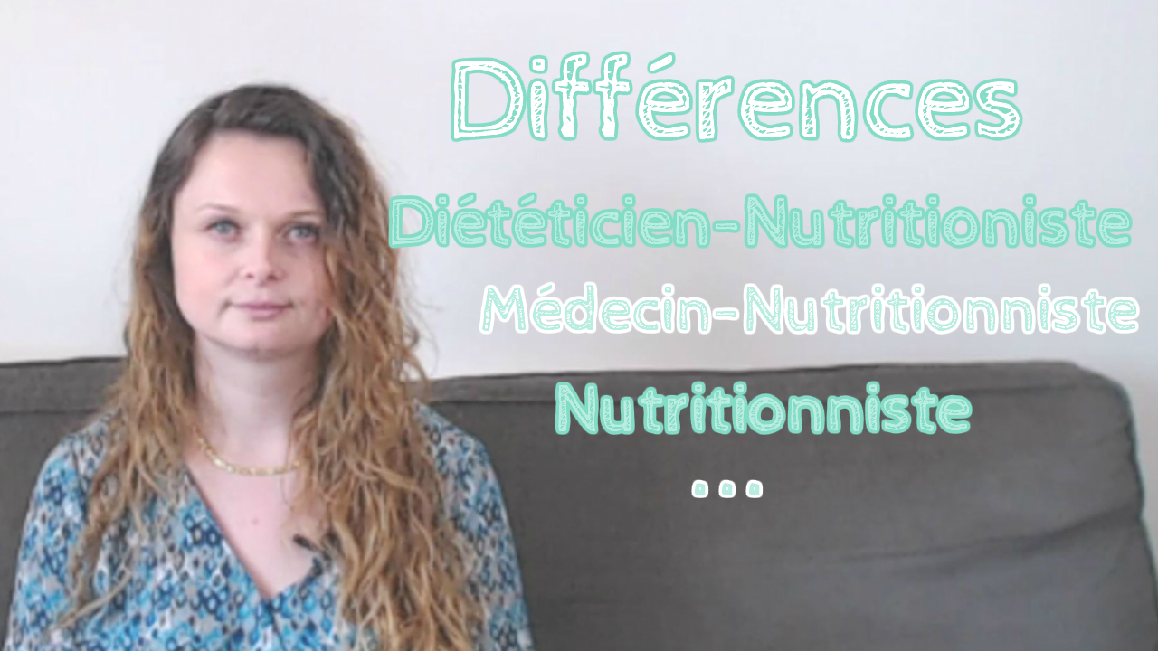 Différences entre Diététicien-Nutritionniste, Médecin-Nutritionniste, Nutritionniste etc…