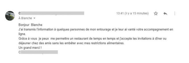 témoignage C alimentation pauvre Fodmap